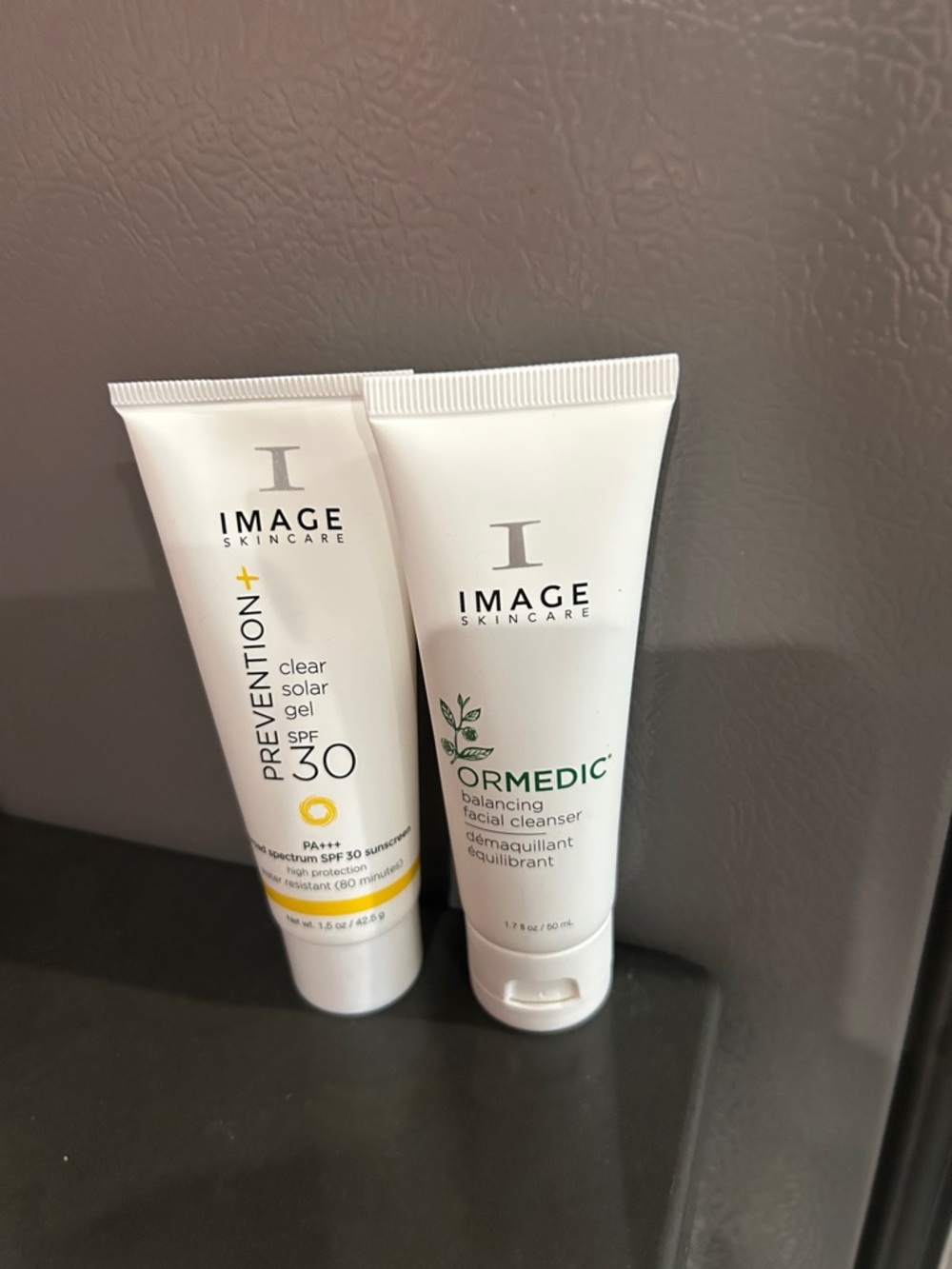 Image Skincare Set - Facial Cleanser and Clear‎ Solar Gel SPF 30